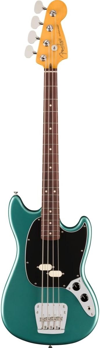 Fender American Professional Classic Mustang Bass - Faded Sherwood Green Metallic, Rosewood Fingerboard