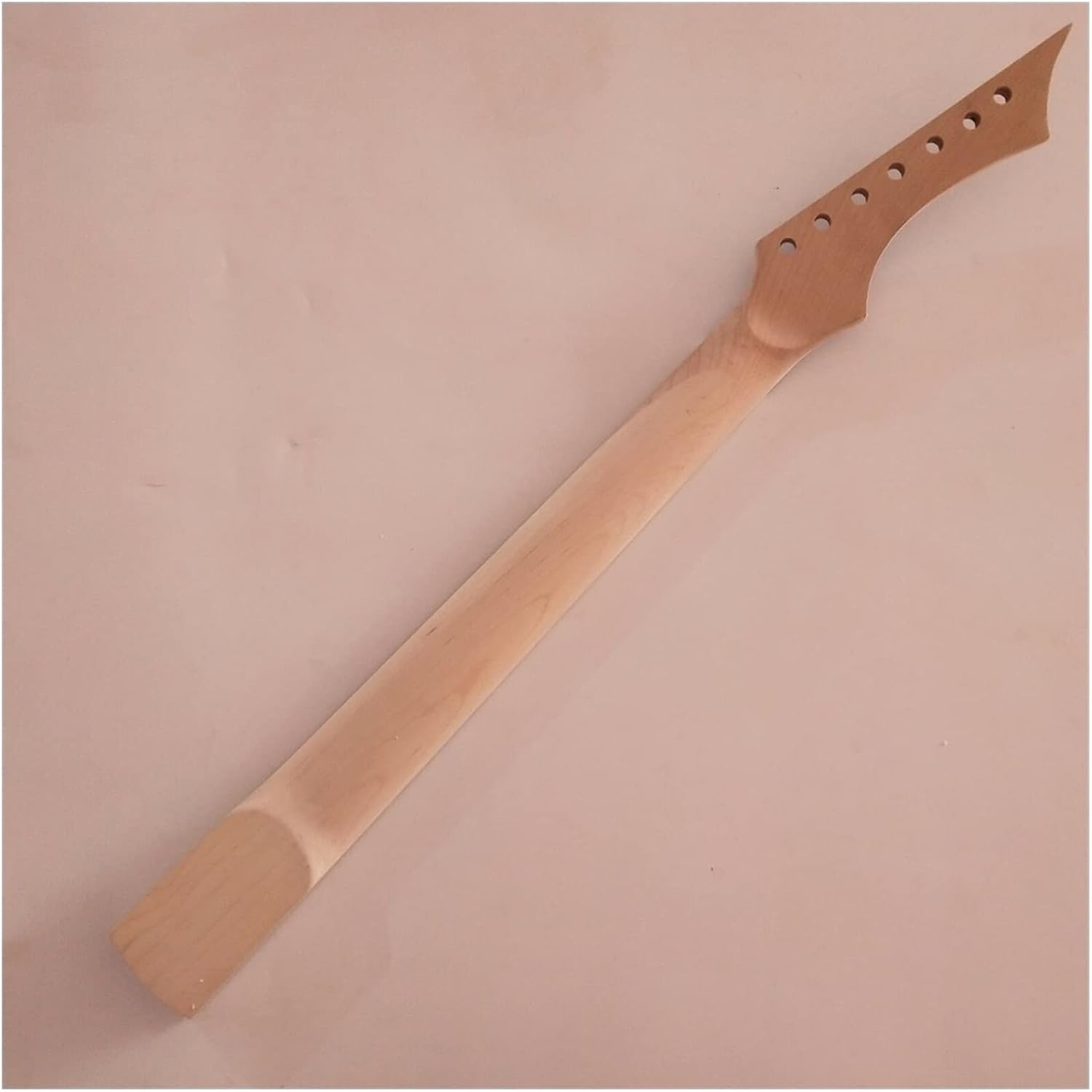 ZUZU Unfinished Maple 24 Frets Rosewood Fretsboard 7 Strings Electric Guitar Neck Unfinished Guitar Neck