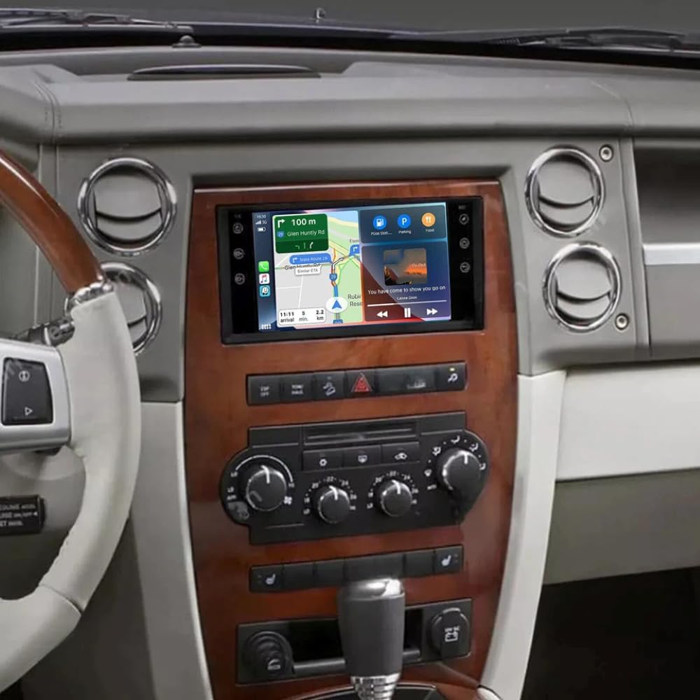 Car Radio Bluetooth for Jeep Wrangler 2009, Double Din Car Stereo with 7