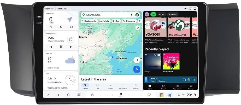 DUDUAUTO 2000x1200 2K 9.5