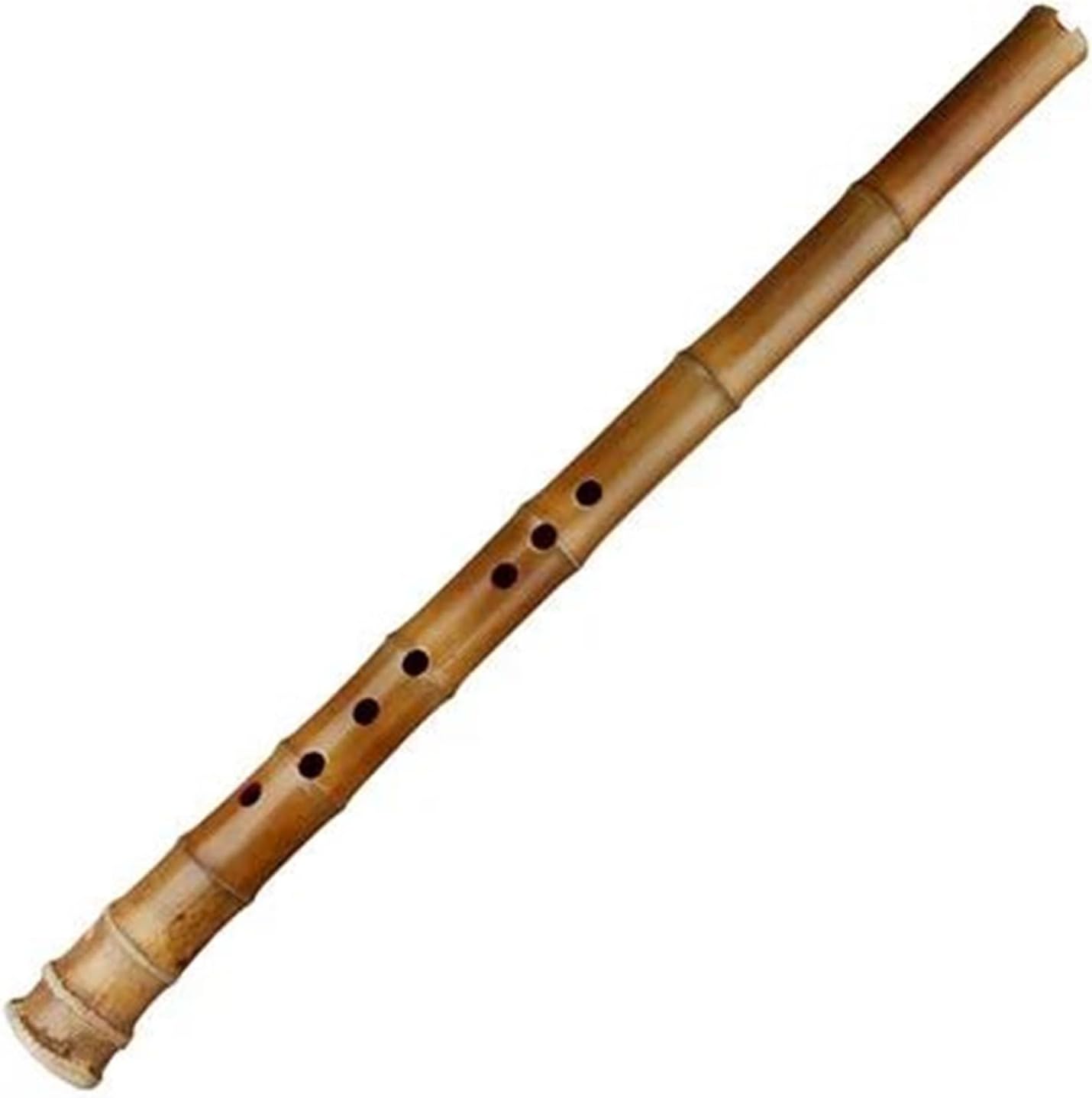 Traditional Flute F Key Straight Blowing Handmade Woodwind Instrument(Gkeyonesection)
