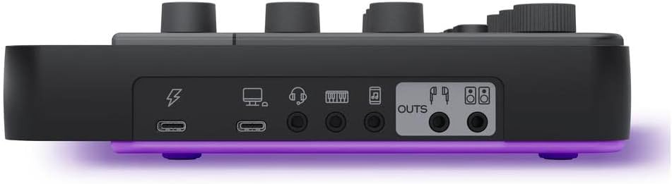 Mackie M-Caster Live Portable Live Streaming Mixer & Recording Interface - Black