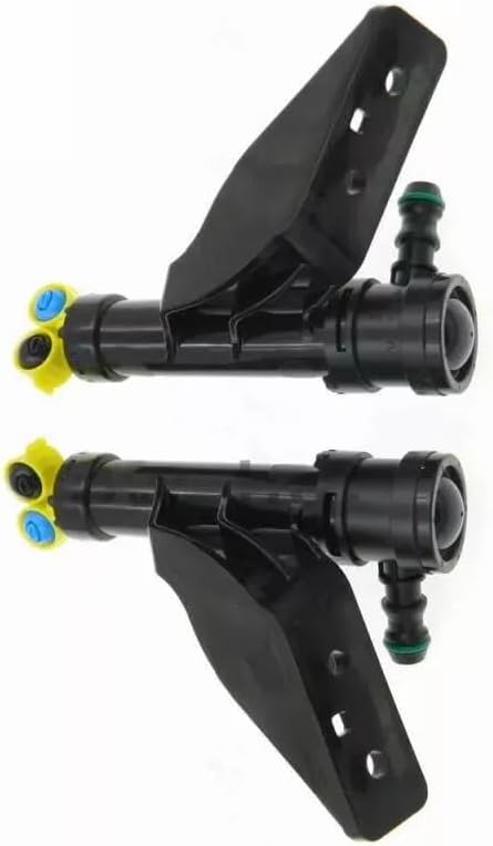 Accessories A Pair RH & LH Headlamp Washer Spray Nozzle Jet for 1517 for Hyundai for Genesis G80 Replace