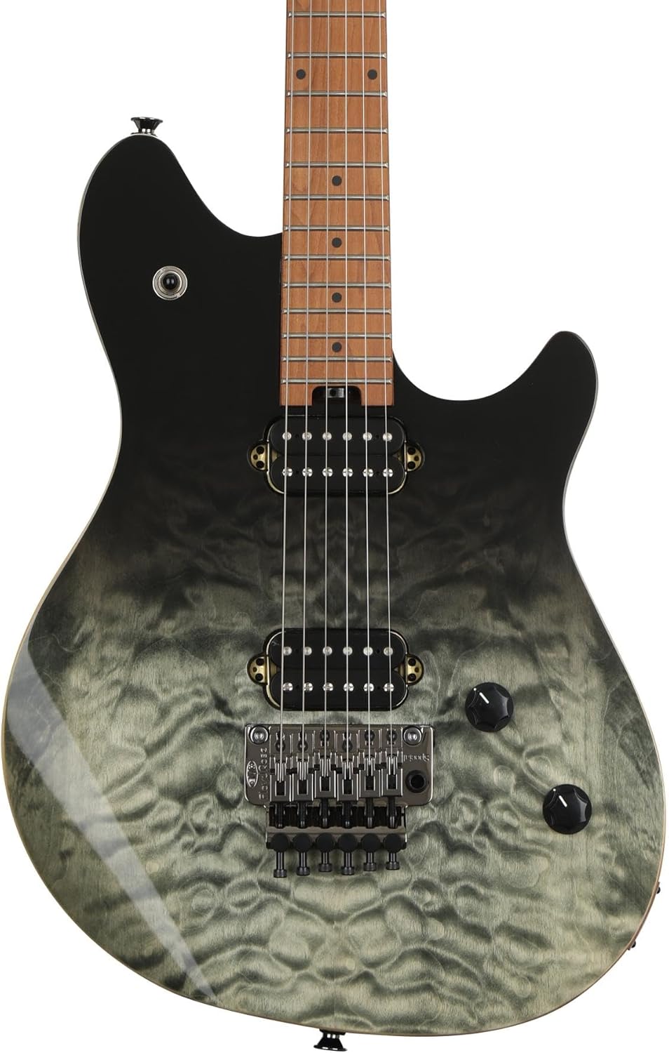 EVH Wolfgang Standard QM Electric Guitar - Black Fade