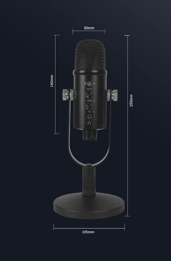 USB Microphone, Condenser Microphone, Precise Supercardioid Pickup Pattern, Professional Recording Quality