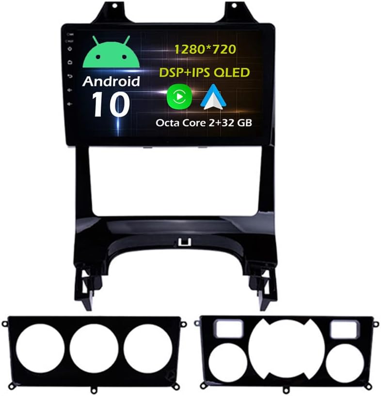 9'' Android 10 in Dash Car Stereo Radio Fit for 2009 10 11 12 13 14 15 16 Peugeot 3008 GPS Navigation Head Unit Carplay Android Auto DSP 4G WIFI Bluetooth