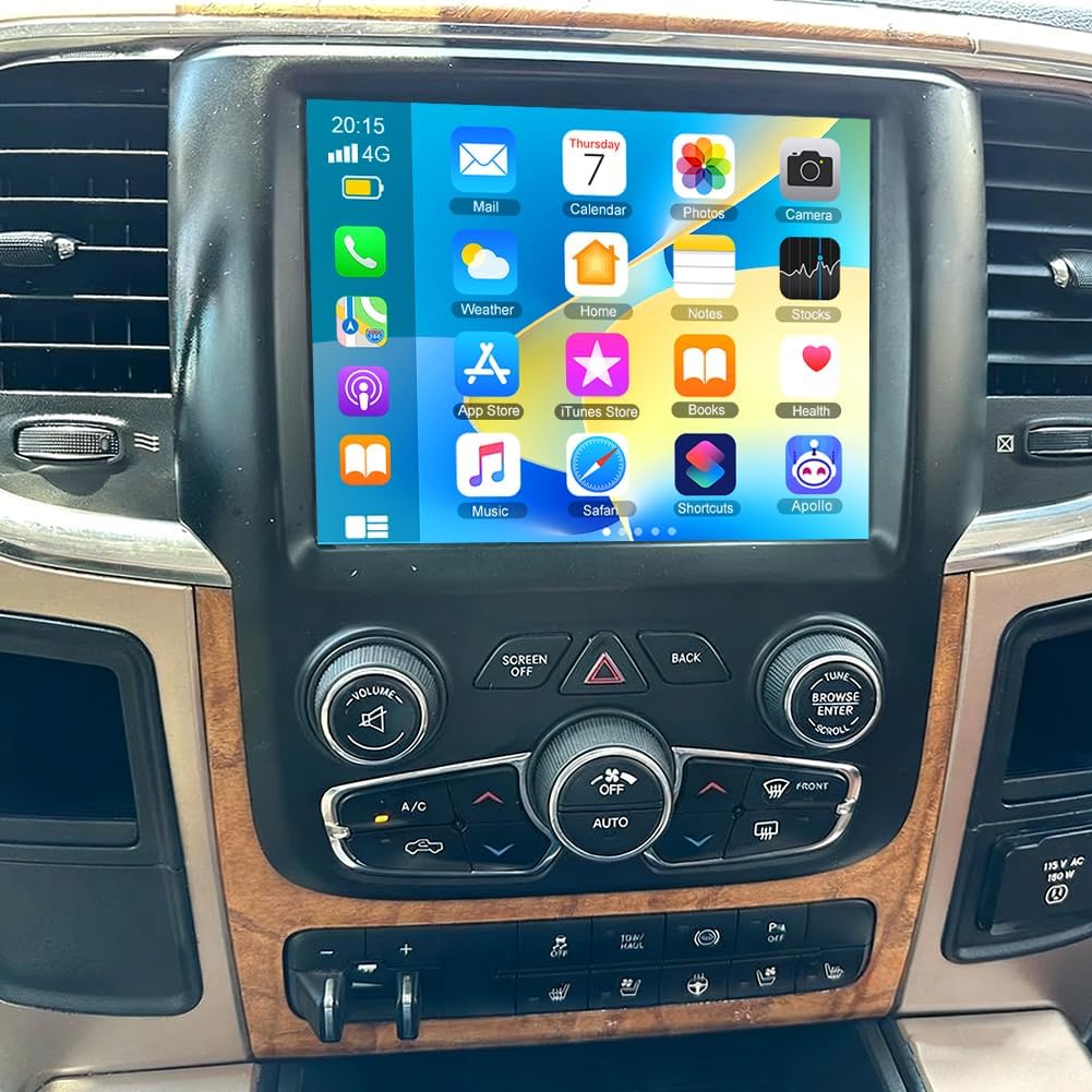 Car Stereo for Wrangler 2015-2021,8.4 Inch Android 14 Double Din Car Radio with Carplay & Android Auto, in-Dash Navigation Radio with BT Mirror Link WiFi FM Radio & Backup Camera-4+64G