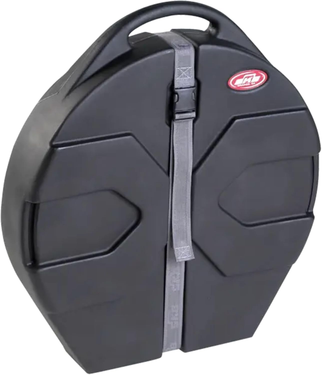 SKB 22 Inch X Cymbal Vault, Durable Roto-Molded Polyethylene Hard Case with Handle, Storage Pocket and Padded Dividers, Fits Up to 8 Cymbals