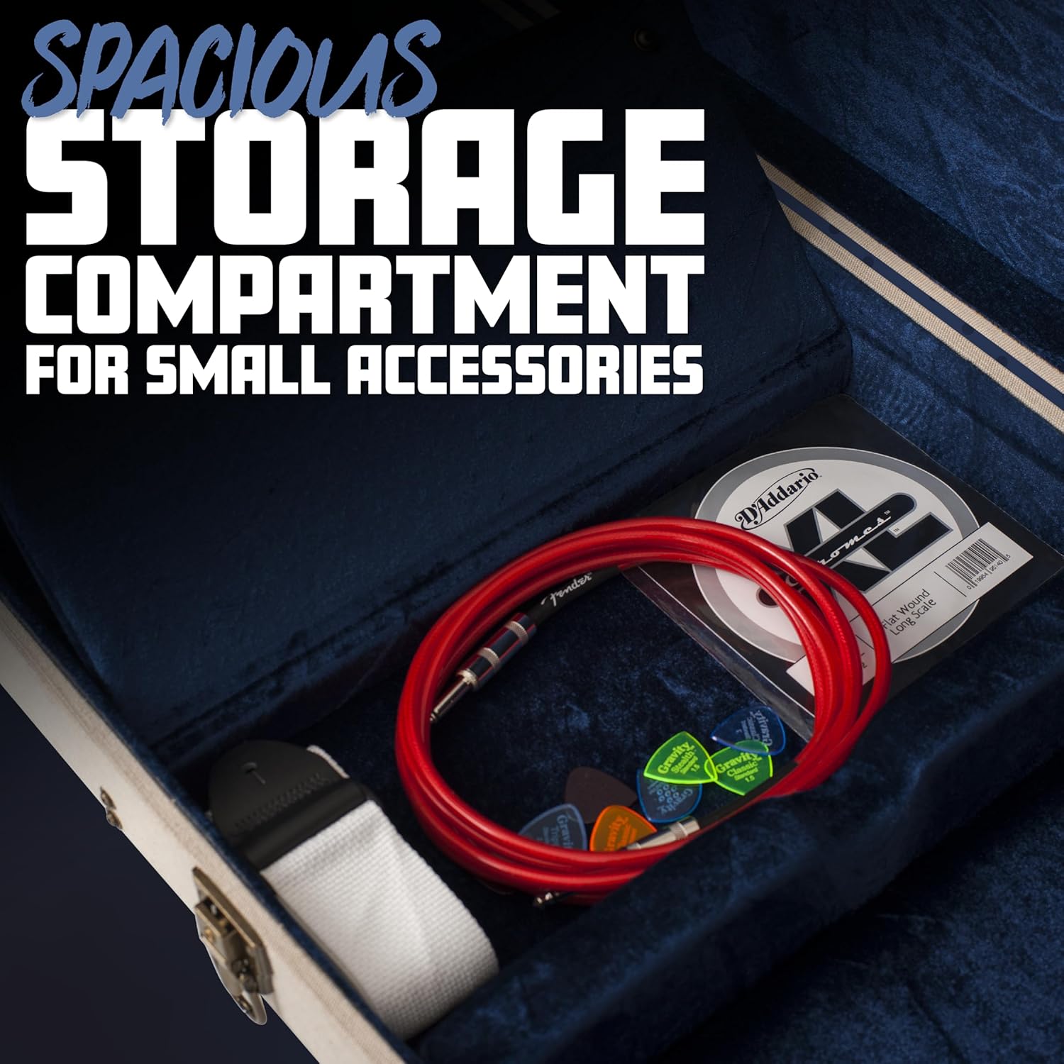 Gator Cases Journeyman Series Deluxe Wood Case for Standard Electric Guitars; Fits Fender Stratocaster/Telecaster, & More (GW-JM-ELEC)