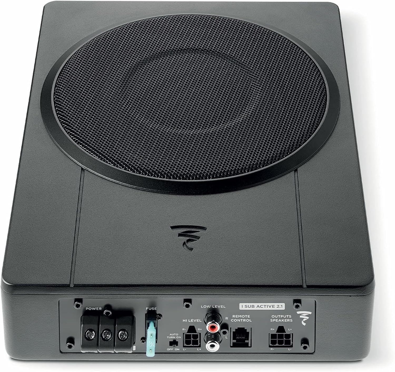 Focal ISUBACTIVE 8” Bomba Underseat Amplified Subwoofer, RMS: 75W - MAX: 150W