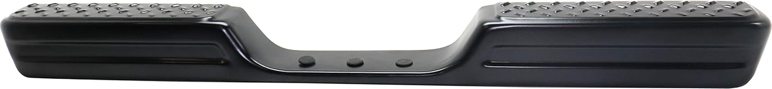 Garage-Pro Rear Bumper For 1984-1988 Toyota Pickup, Models With 1-Piece Step Type, Black Powdercoated Automotive Exterior Accessories