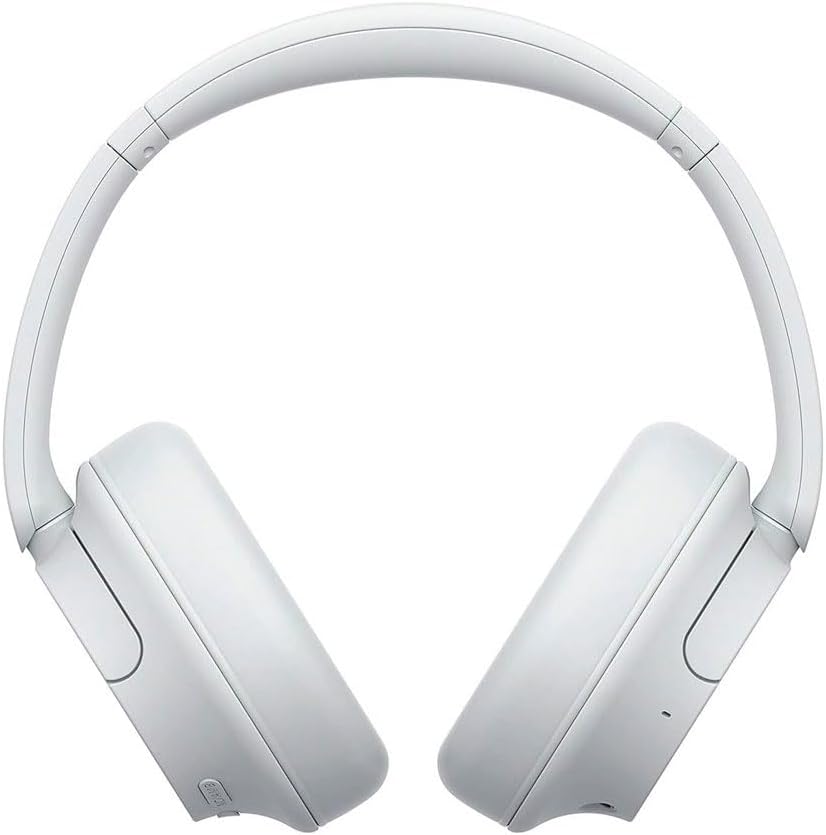 Sony WH-CH720NW Noise Canceling Wireless Bluetooth Headphones - Built-in Microphone - up to 35 Hours Battery Life and Quick Charge - Matte White