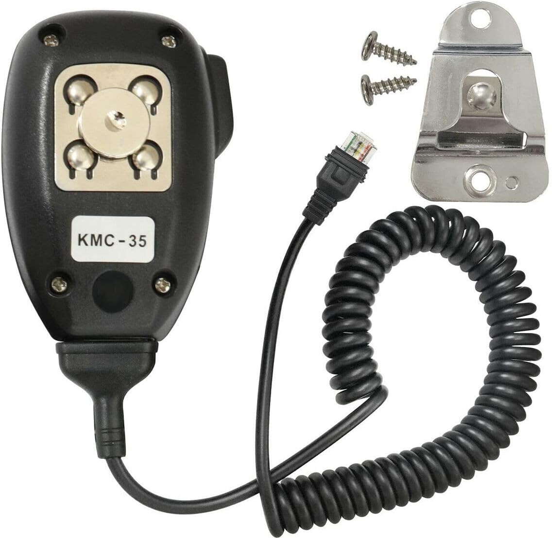 10 Pack KMC-35 KMC-65 KMC-65M Standard Dynamic Mobile Radio Microphone (RJ45) Speaker Mic for NX700 NX800 TK8180 TK7180 TK7360 TK8160 Transceiver