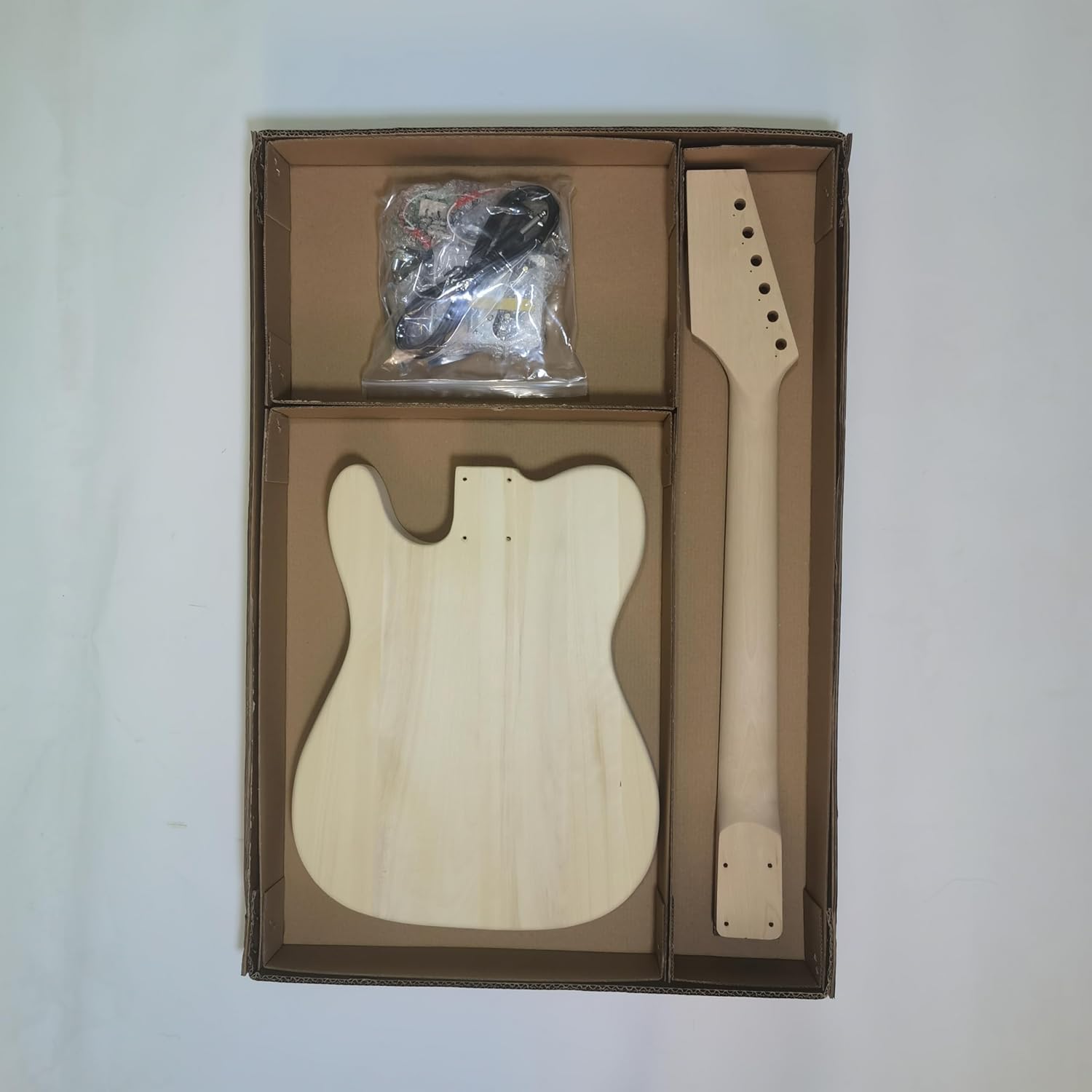Water ripple effect TL style semi-finished DIY Electric guitar kit