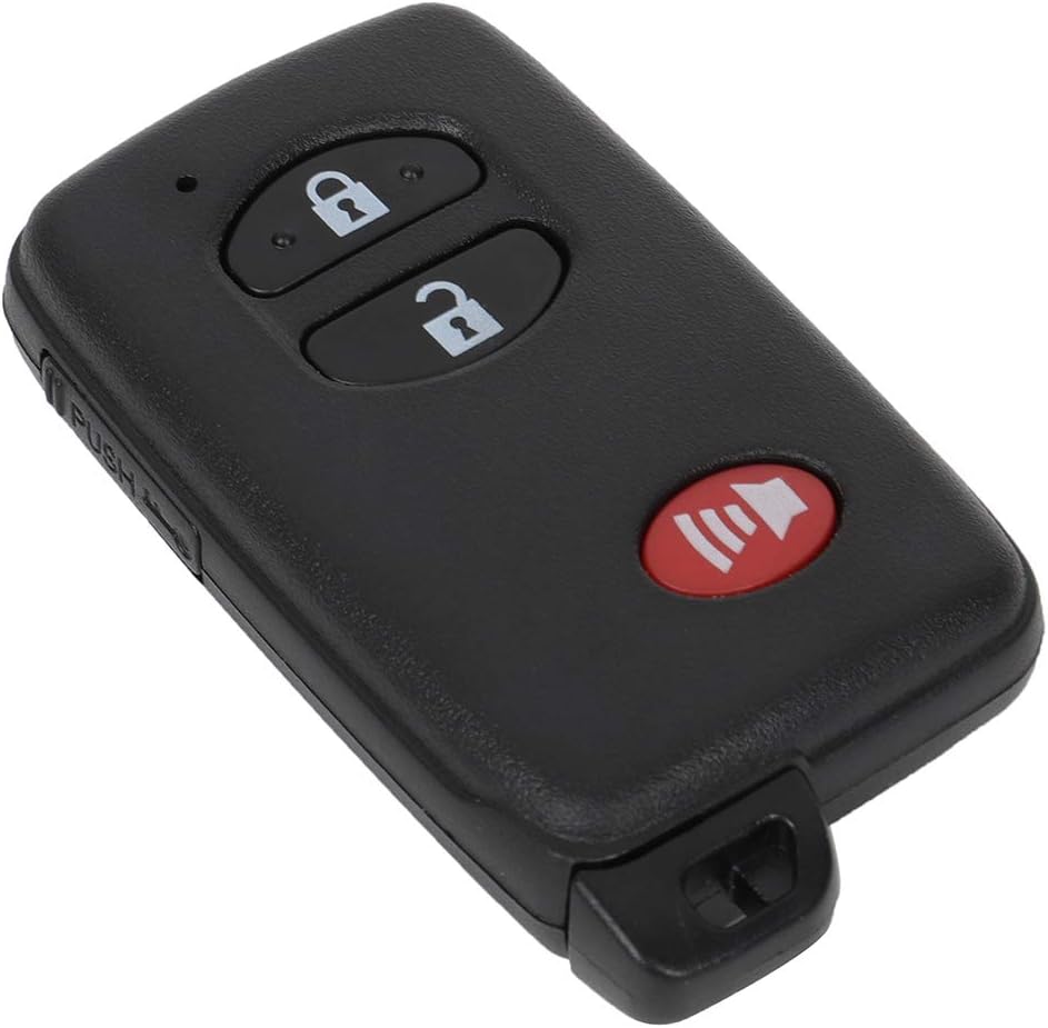 SCITOO 1pc Keyless Entry Remote Key Fob Replacement for Uncut Car Key for Toyota 4Runner 2010-2019 for Scion tC 2011-2016 Prius 2010-2016 Venza 2009-2016 FCC HYQ14ACX 314.3MHz 3 Buttons