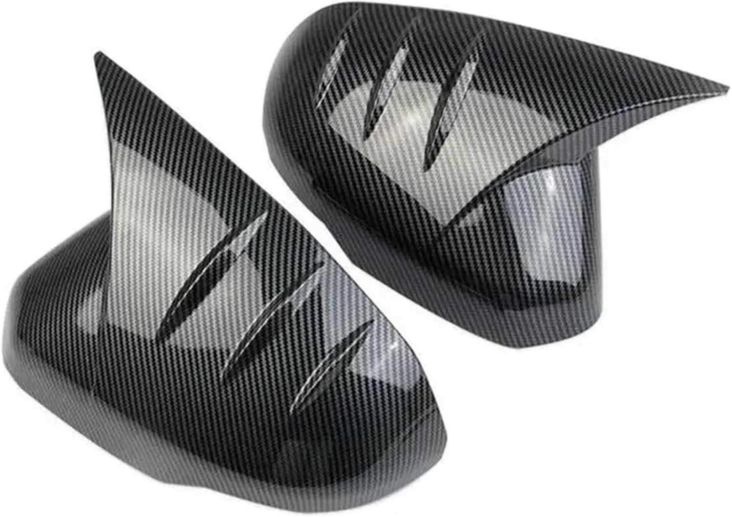 Side mirror cover Compatible For HR-V HRV 2022 2023 Car Rearview Side Mirror Cover Wing Cap Car Exterior Door Rear View Case Trim Carbon Fiber Look(Carbon Fiber)