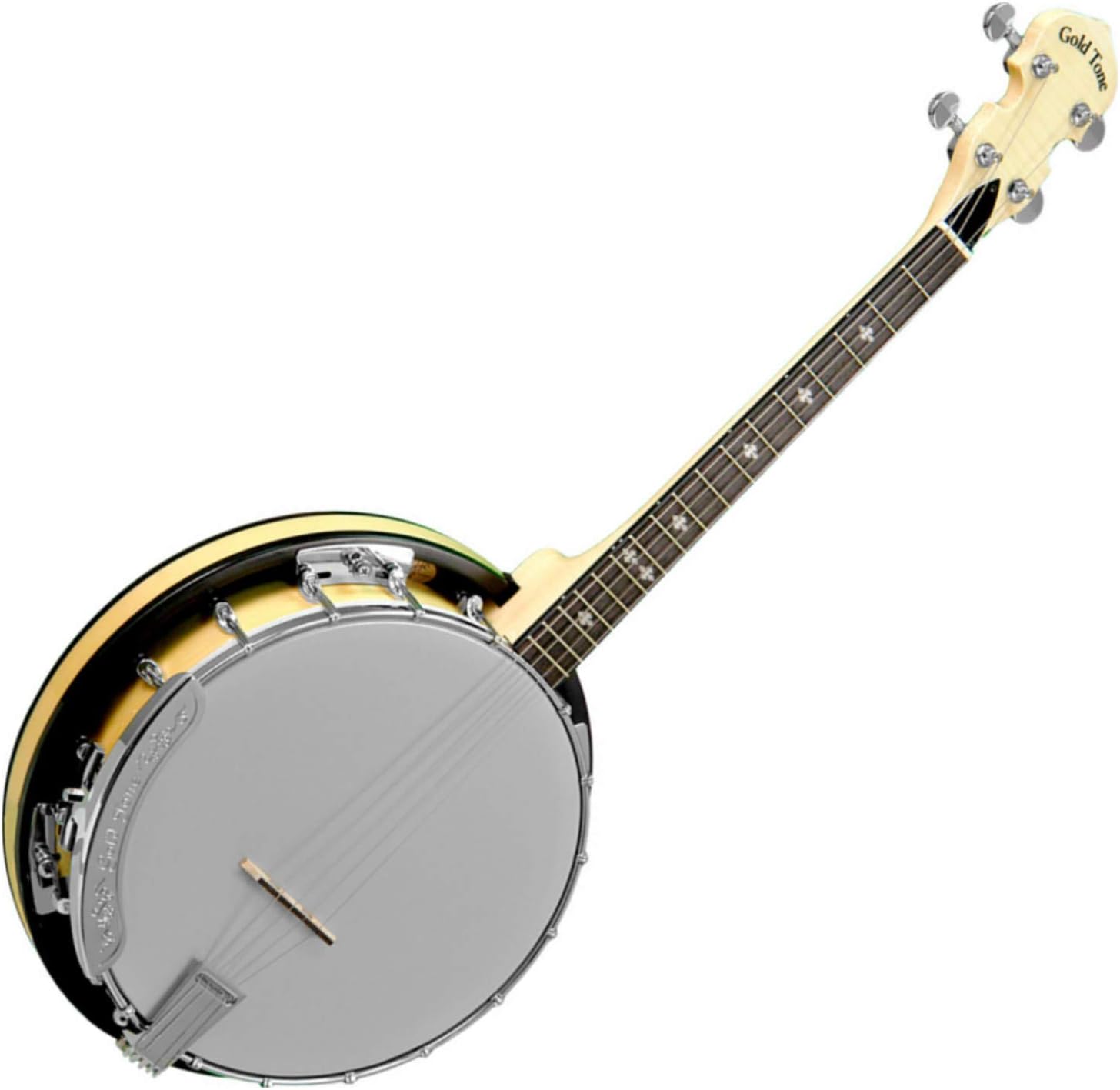 Gold Tone Cripple Creek Irish Tenor Banjo w/Tuner, Stand, and Polish Cloth