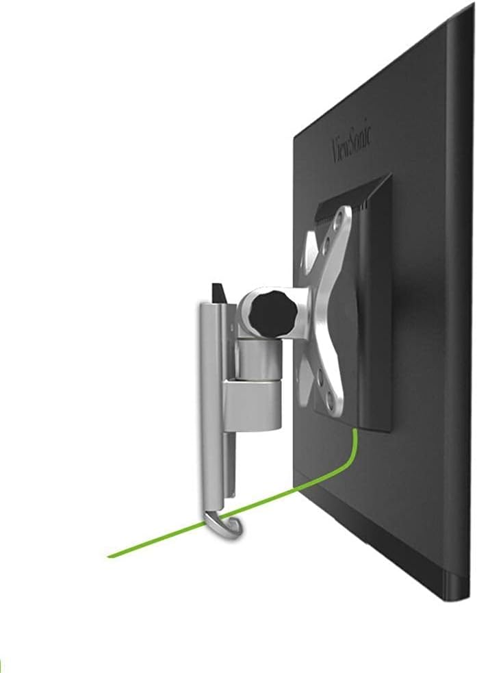 Display Bracket Full Motion TV Mount Bracket for 13 32 Inch Display Monitor with Gas Spring Sturdy and Swivel Chrome Plating Wall Mount 100x100mm