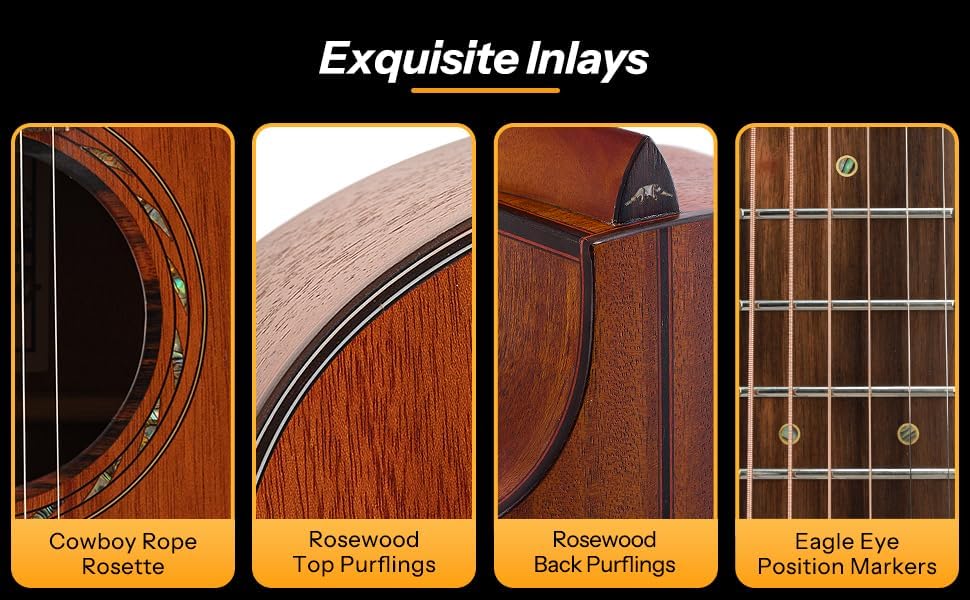 Bromo BAT 2MCE SG Solid Top Grand Auditorium Cutaway Guitar