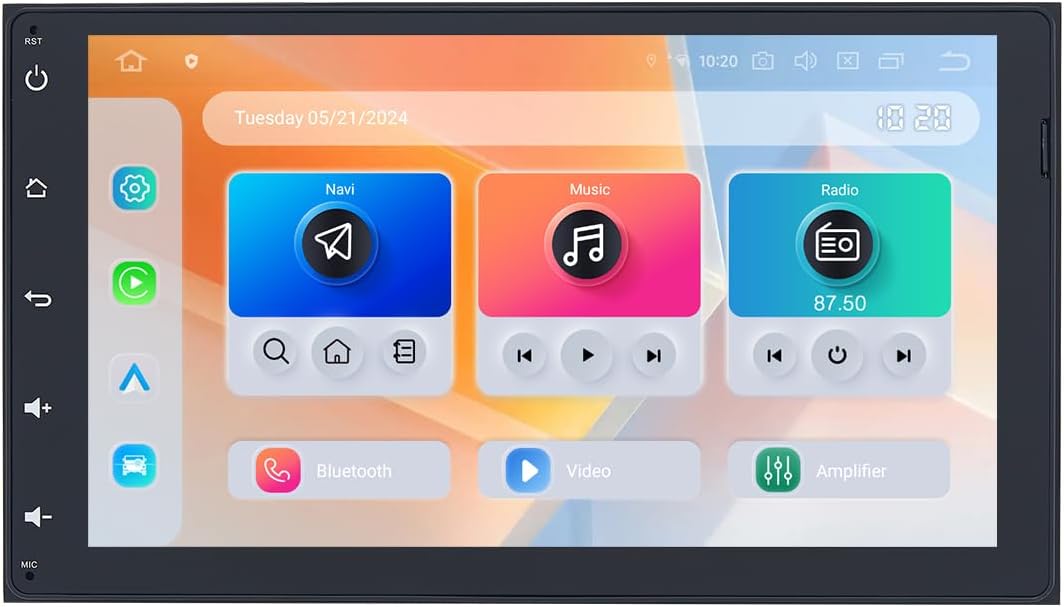 Dasaita 8GB+256GB Car Stereo for Toyota Tacoma/Corolla/Sienna/Prius – 9