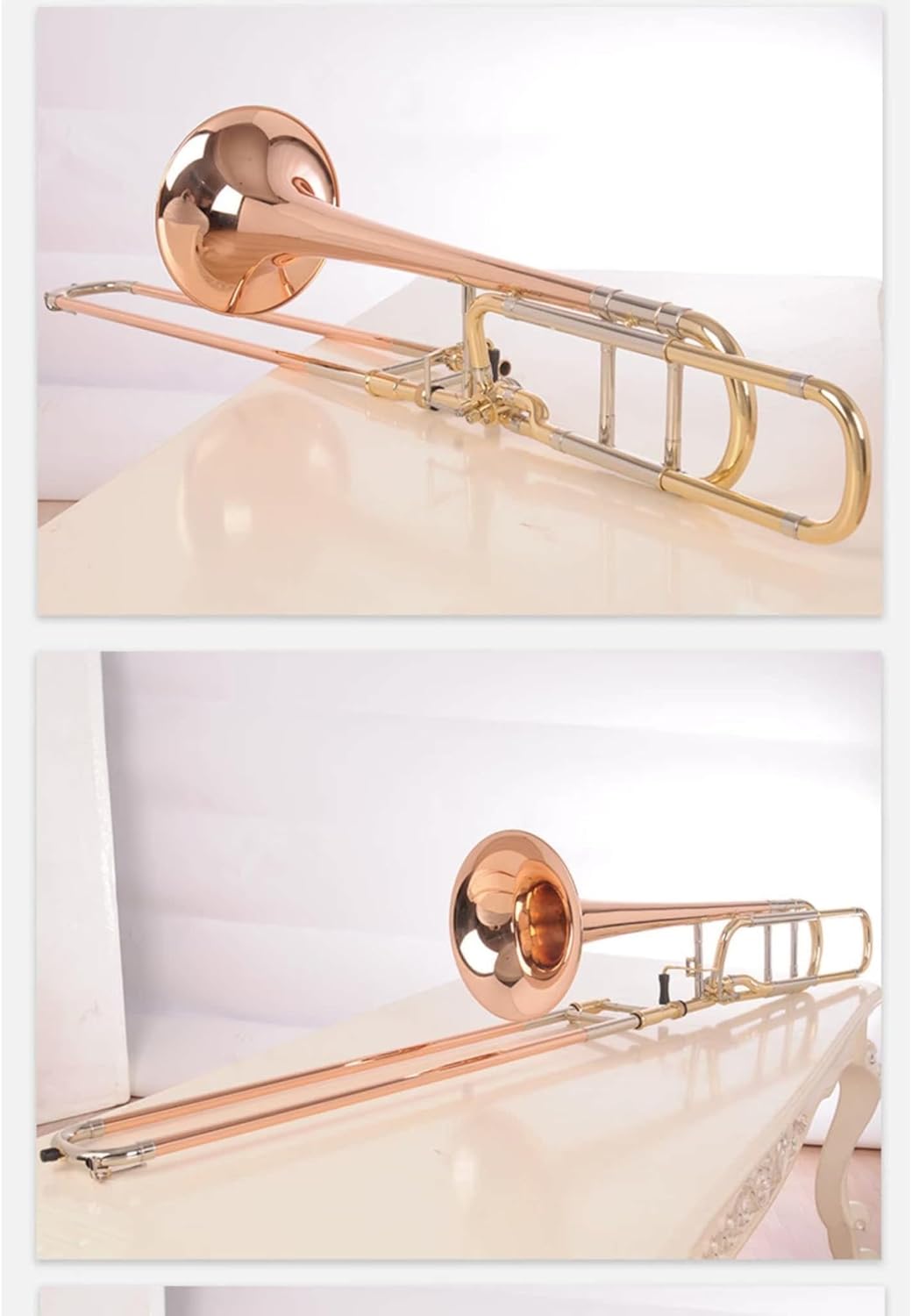Professionals euphonium B Flat To F Key Transposition Tenor Trombone Phosphor Bronze Bass Trombone Wind Instrument