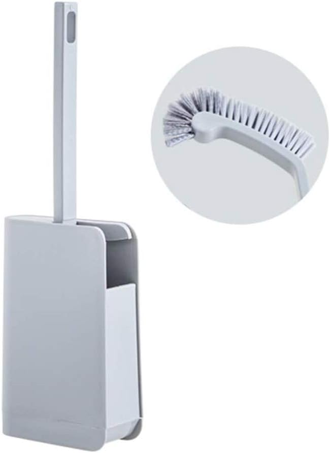 Household Toilet Cleaner Toilet Brush Holder, Bathroom Toilet, Non Slip Base Sturdy, Deep Cleaning