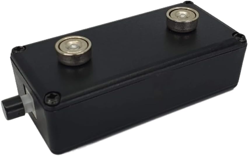 Black VOX 160 Day Voice Activated Recorder w/ 30 Ft Range & Magnetic Housing - Includes Internal Mic + 160 Day Battery