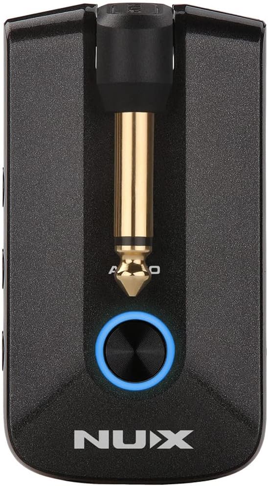 NUX Mighty Plug Pro MP-3 Headphone Amp for Guitar/Bass, Various Effects, Amp Modeling, Silent Practice，512 Samples IR Resolution，5hrs Playing Time