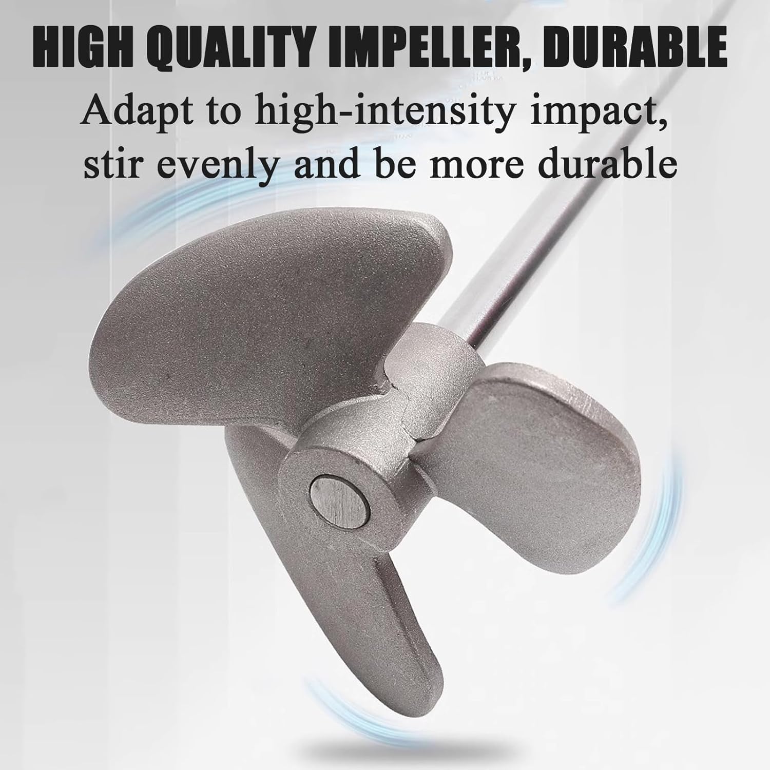 1/8HP Lifting Pneumatic Mixer, IBC Air Agitator, Pole Length 40CM, Air Mix Paint Stirring Machine, for Paints, Coatings, Glues, Inks, Food, Silicone Oil, Chemical Materials(