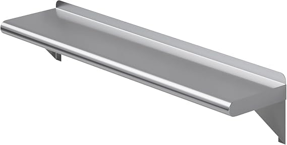 Stainless Steel Wall Shelf | NSF | Garage, Laundry, Storage, Utility Room | Restaurant, Commercial Kitchen (8