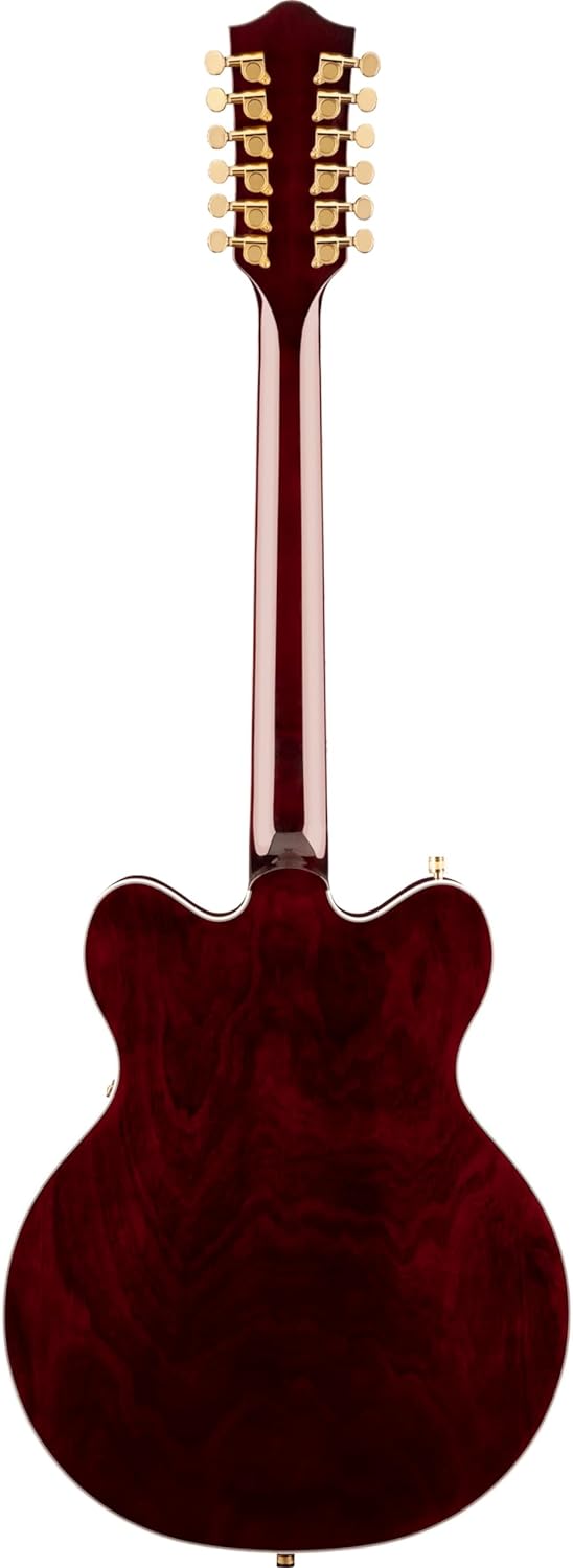 Gretsch G5422G-12 Electromatic Classic Hollow Body Double-Cut 12-String Guitar with Gold Hardware and Laurel Fingerboard (Right-Handed, Walnut Stain)