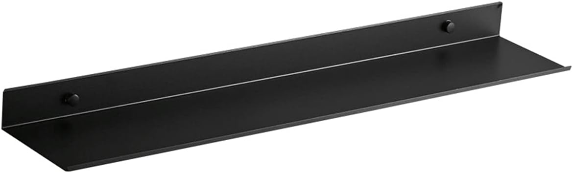 Shower Shelves Bathroom Shelf, Black Bathroom Corner Shelf, Wall Shelf Shower Storage Rack Bathing Accessories (Color : 40cm)