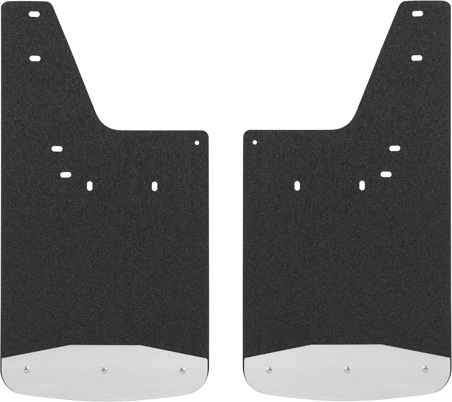LUVERNE 250933 Rear 12-Inch x 23-Inch Textured Rubber Mud Guards, Select Dodge, Ram 1500, 2500, 3500