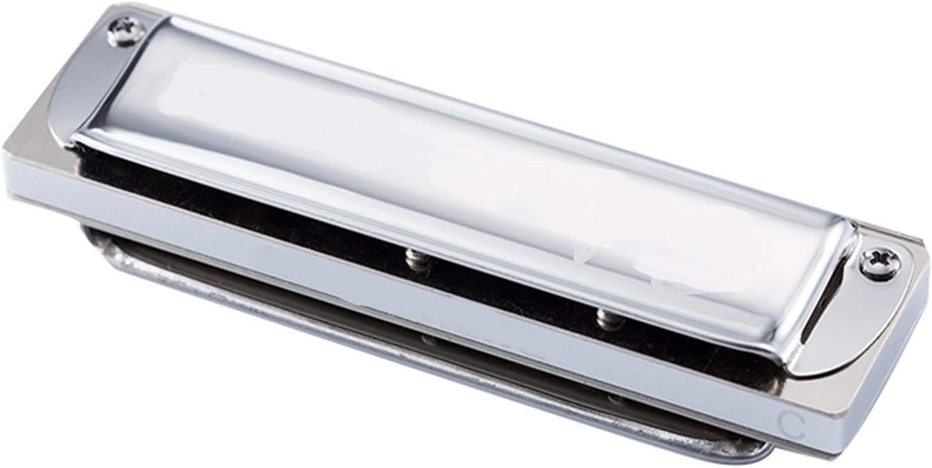 Harmonica Folk Harp 10 Hole Diatonic Harmonica Key of C/Db/D/EB/E/F/G/Ab/A/Bb/B/Low F/High G (Color : Key of B)