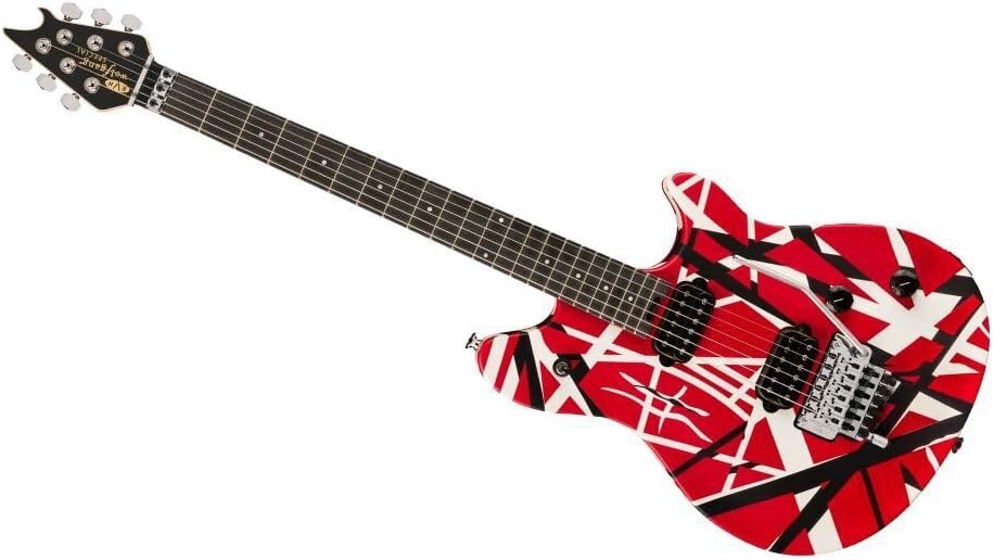 EVH Wolfgang Special Electric Guitar - Satin Striped Red/White/Black