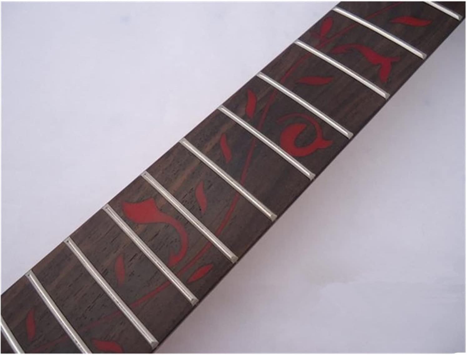 24 Frets Electric Guitar Neck Rosewood Fingerboard Guitar Strings Lock Guitar Accessories Parts Electric Guitar Neck
