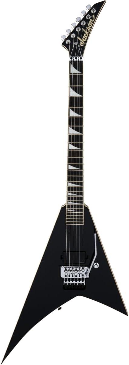 Jackson Pro Plus Series RR1A Rhoads Limited-edition Electric Guitar - Gloss Black, Aged White Binding