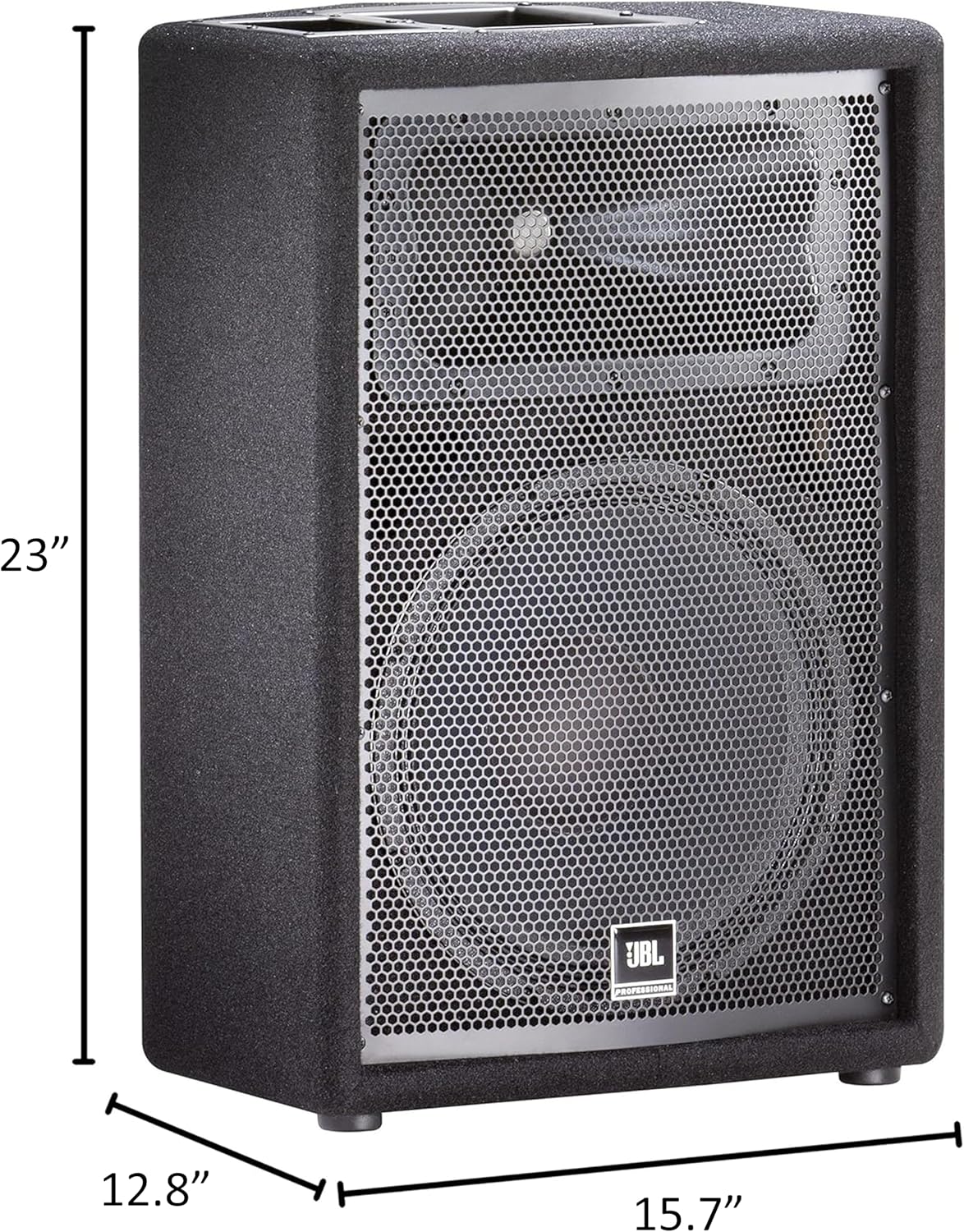 JBL Professional JRX212 Portable, Passive 2-way Sound Reinforcement, DJ, Pro Audio PA Speaker, Loudspeaker System, 12 inch, Black