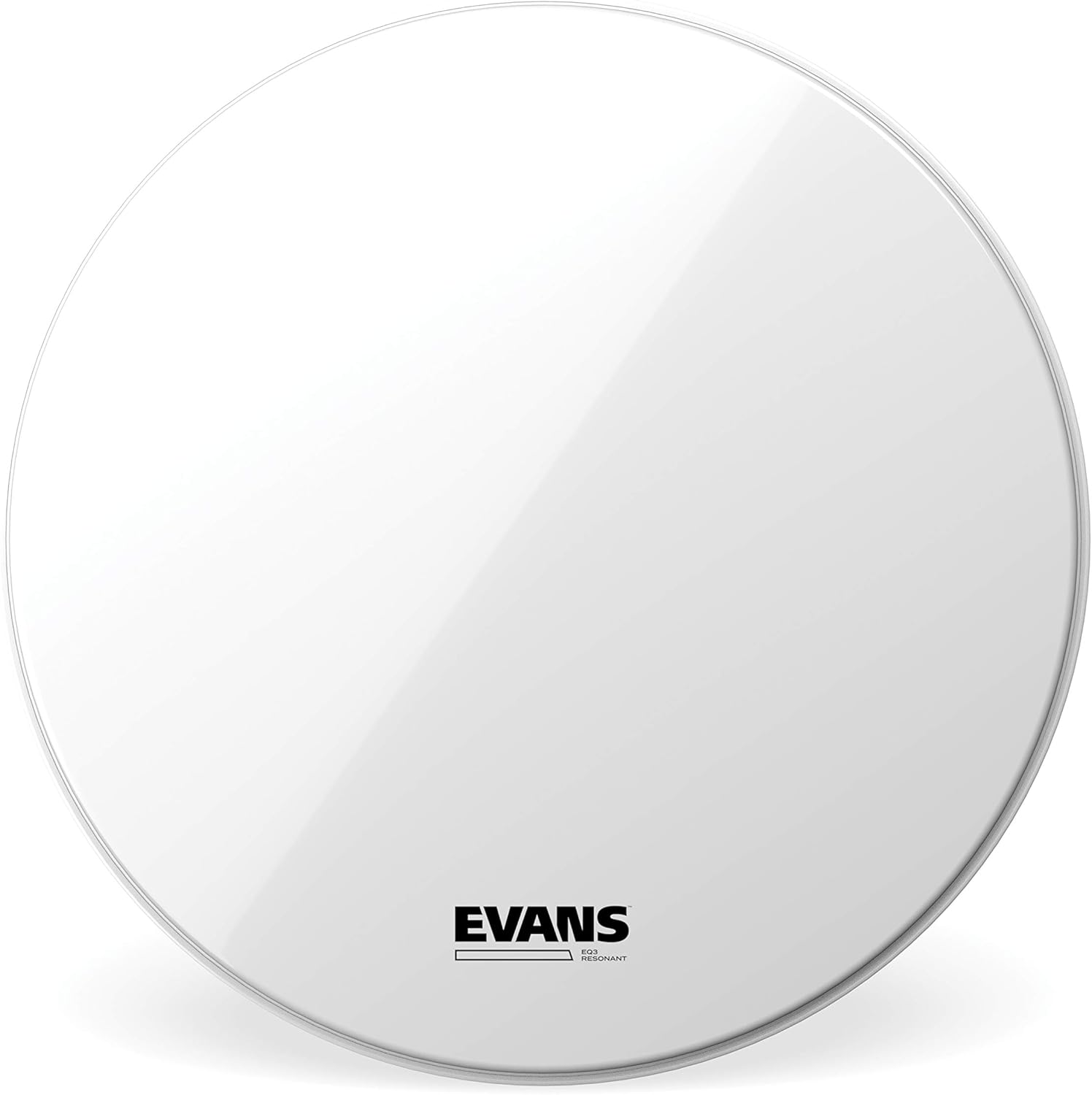 Evans Heads BD22RSW-NP 22-Inch EQ3 Resonant Smooth Bass Drum Heads - White