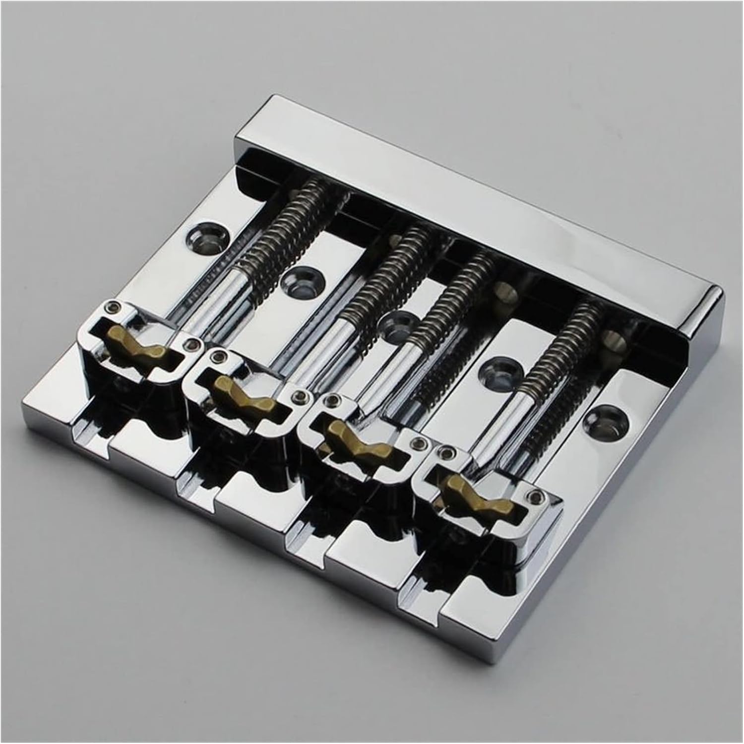 4 String Bass Bridge Retrofits Chrome Electric Guitar Bridge