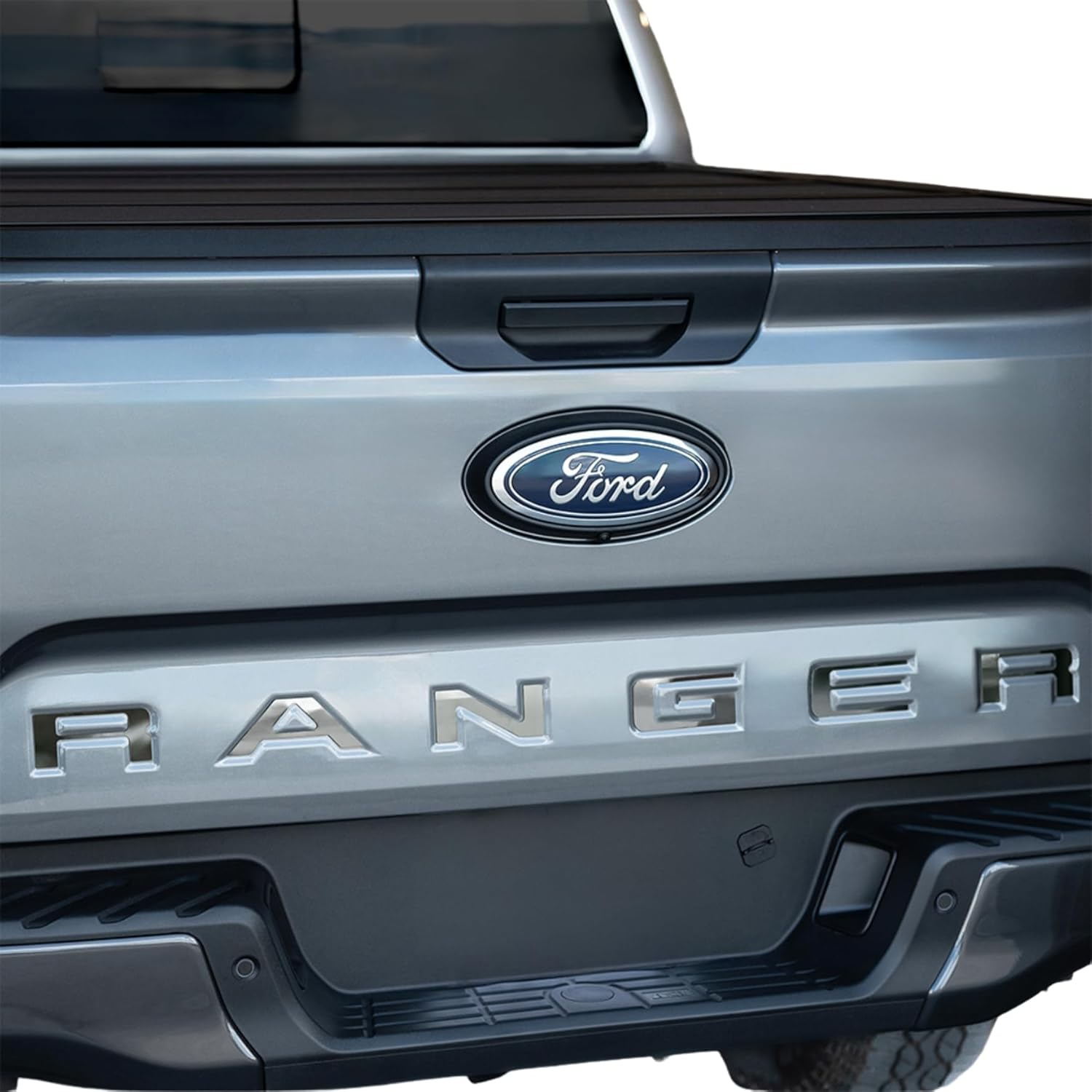 Putco Ford Ranger Tailgate Lettering Kit - Black Platinum - Fits Ford Ranger 2024-2026