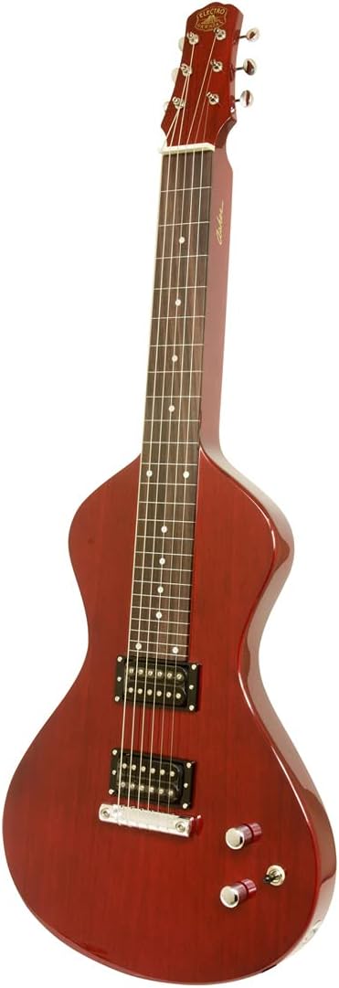 Asher Guitars Electro Hawaiian ® Junior Lap Steel Guitar - Trans Cherry with Gig Bag!
