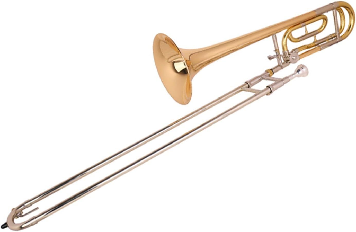 Professional musical instrument Bb trombone suitable for adults