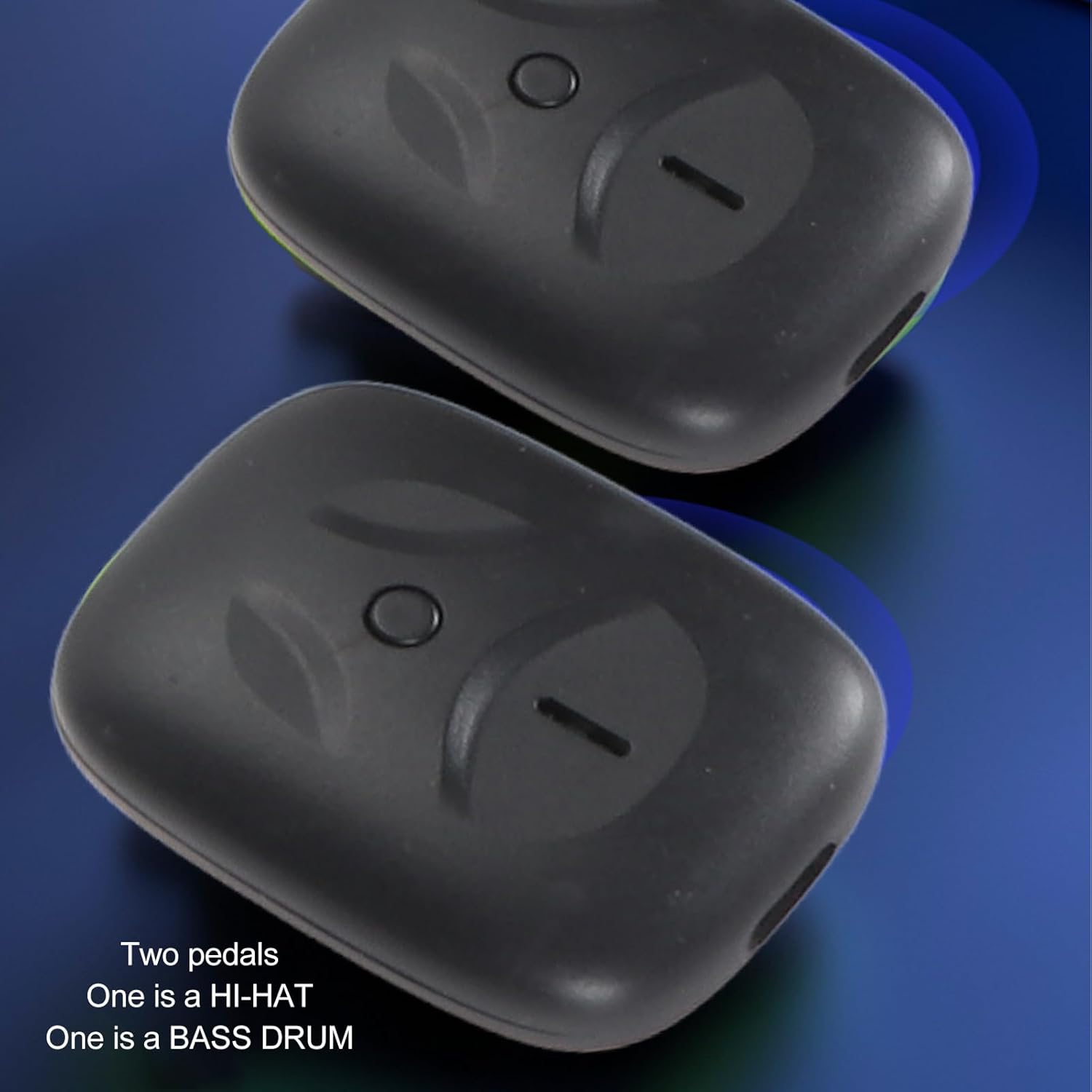 ciciglow Electric Air Drum Sticks Set, Portable Virtual Drumsticks Kit with Pedal, Audio Converter, 3D Motion Sensing Electronic Drums for Adults, Kids, Gift, ciciglowbsqe70819d