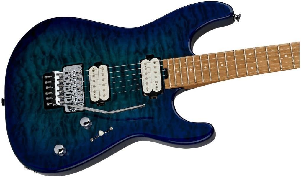 Charvel Pro-Mod Plus SD1Q HH FR Electric Guitar - Chlorine Burst
