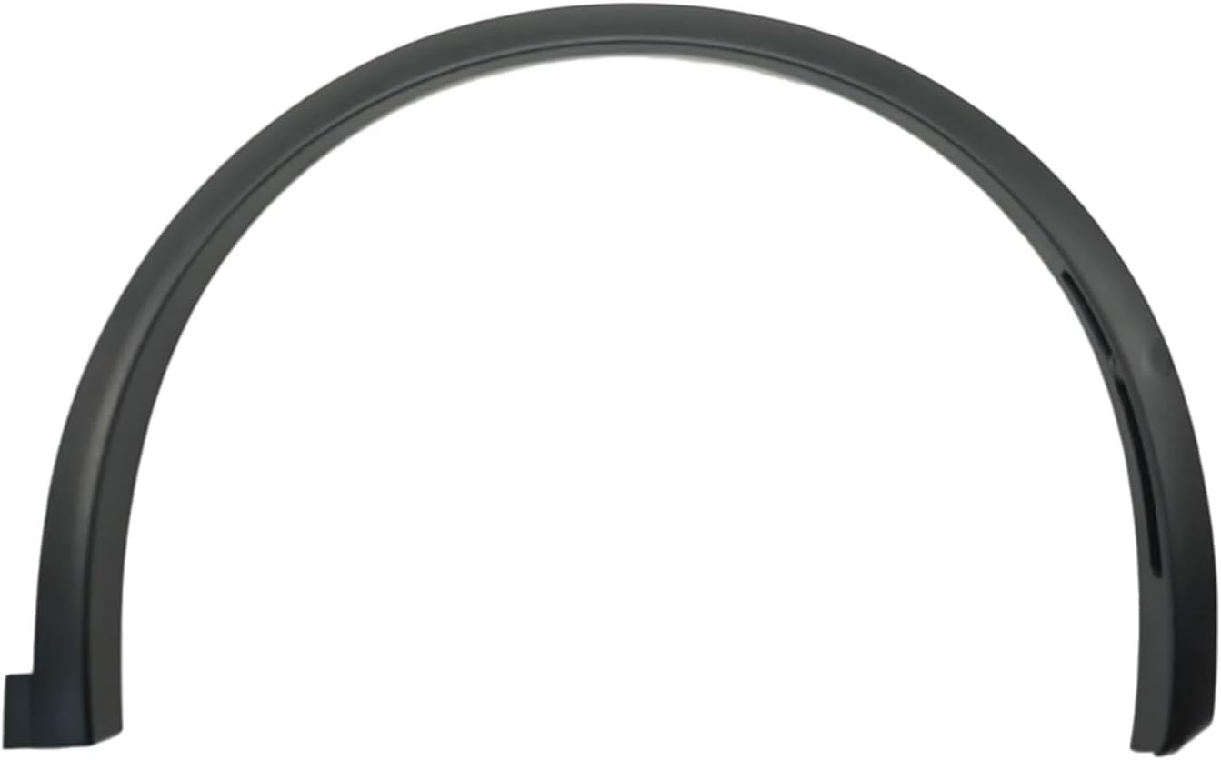 Car Front Wheel Eyebrow Arch Flare Fender Molding Trim Left Right 1078207-00-F 1078209-00-F，Compatible For Tesla Model X 2022-2024(Front Right)