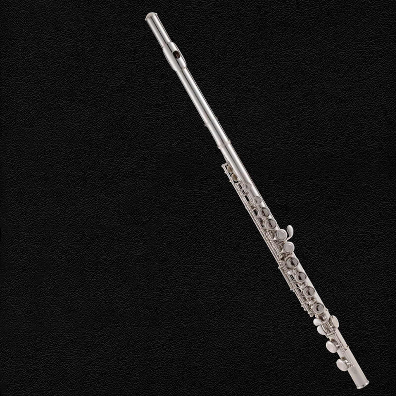 Flute Flute Wind Instrument White Copper E Key Split C Tone Nickel-Plated 16 Closed-Hole Beginners Flutes Musical Instruments