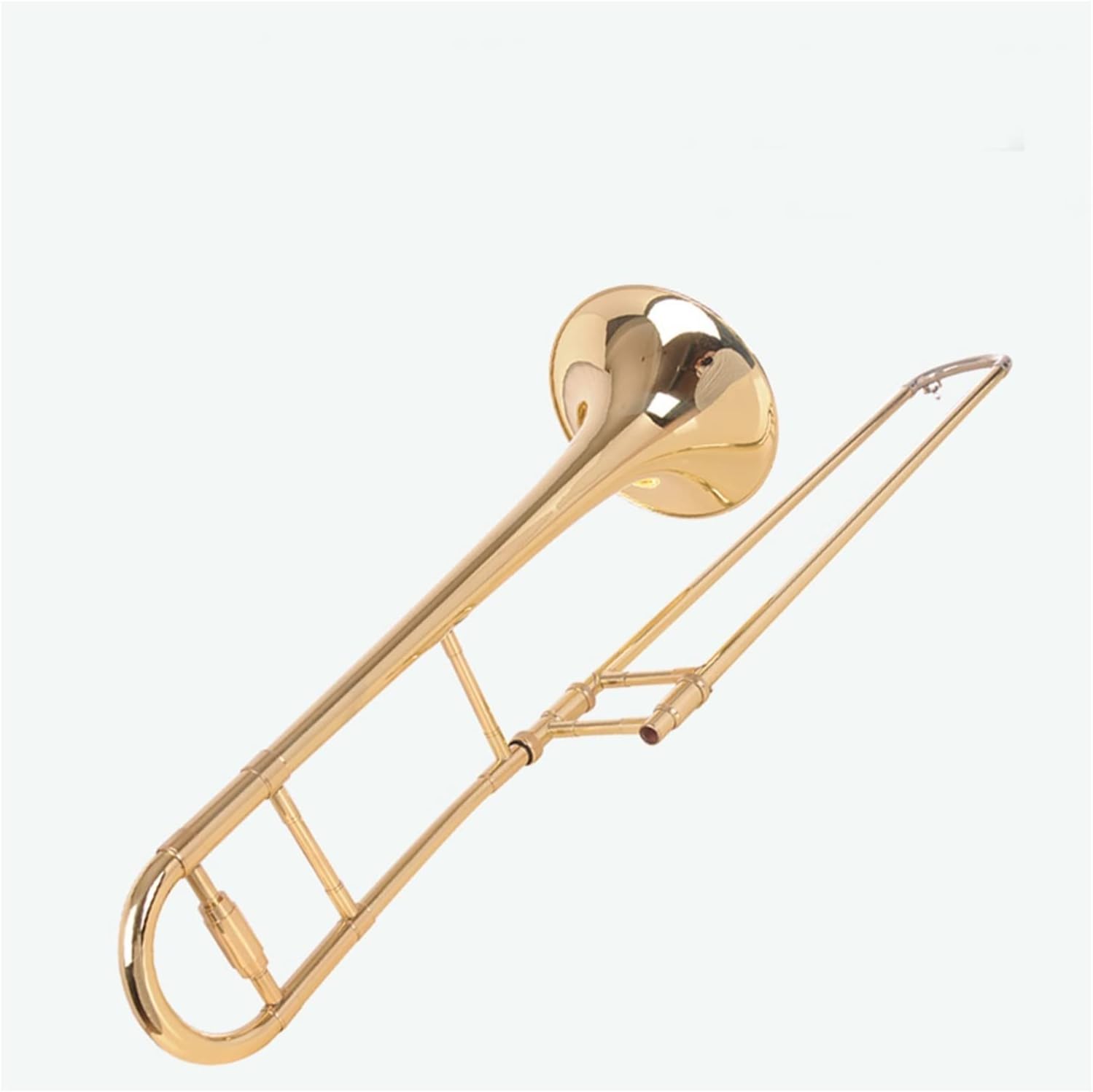 FLFL Student Trombone B Flat Tenor Trombone Wind Instrument for Beginners