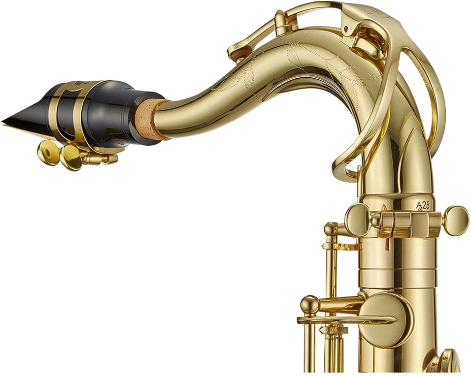 Antigua Winds PowerBell Professional Bb Tenor Saxophone(Yellow brass with lacquered finish/enlarged bell/new neck design/ergonomic design/hand engraving/ABS case)/WRTS4248LQ