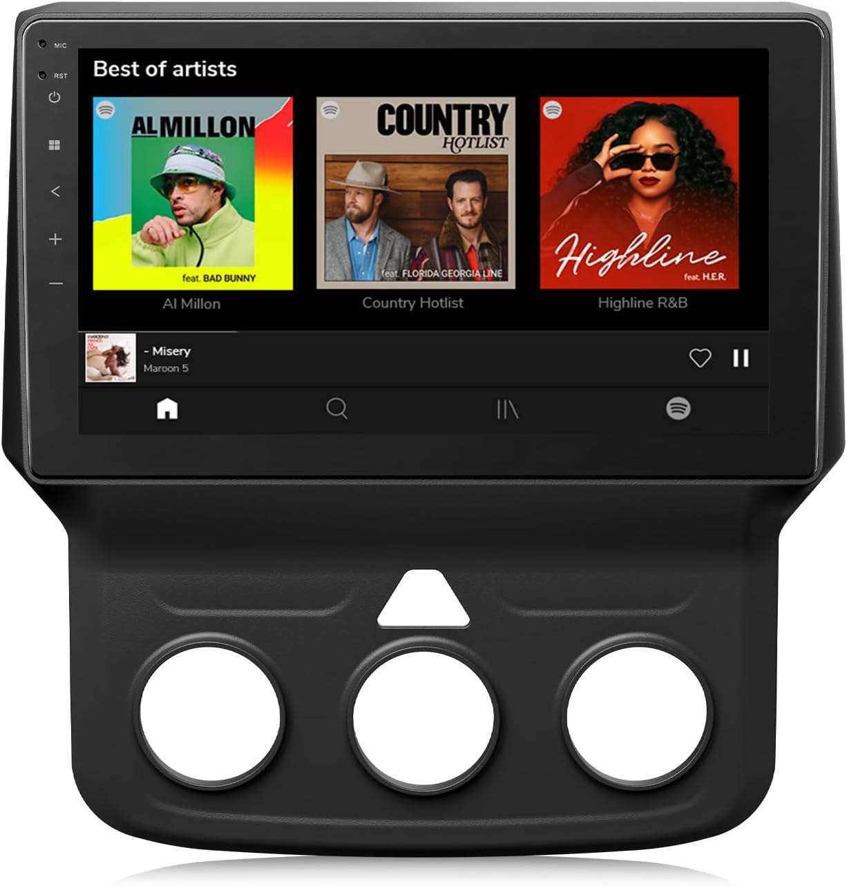 Eonon 6+64GB Car Audio Compatible with Dodge Ram 1500, 2500, 3500 (2013-2018), 9-inch QLED Touchscreen,Wireless CarPlay&Android Auto,Built-in Screen Navigation Car Stereo-DGRMX6S2